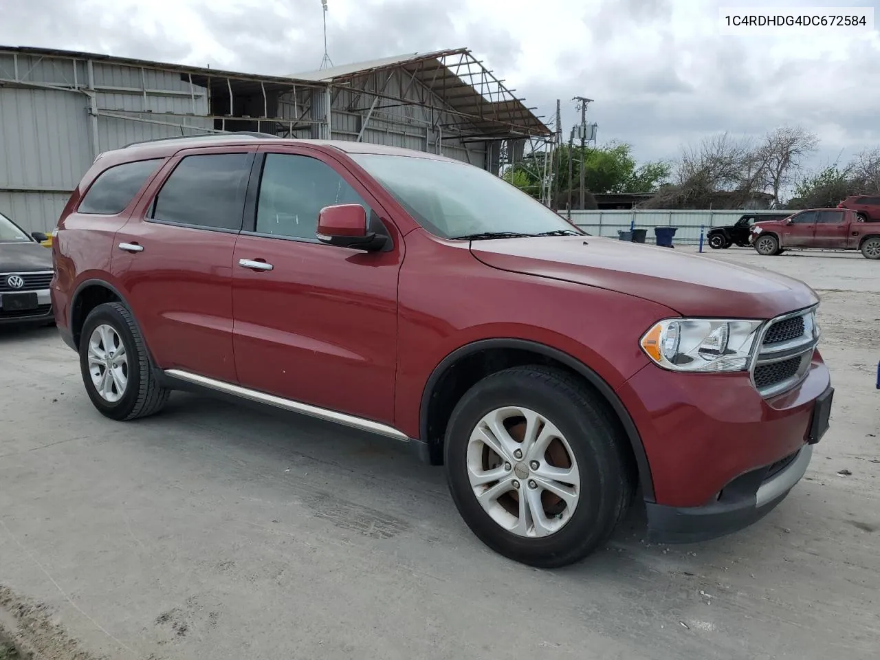 1C4RDHDG4DC672584 2013 Dodge Durango Crew