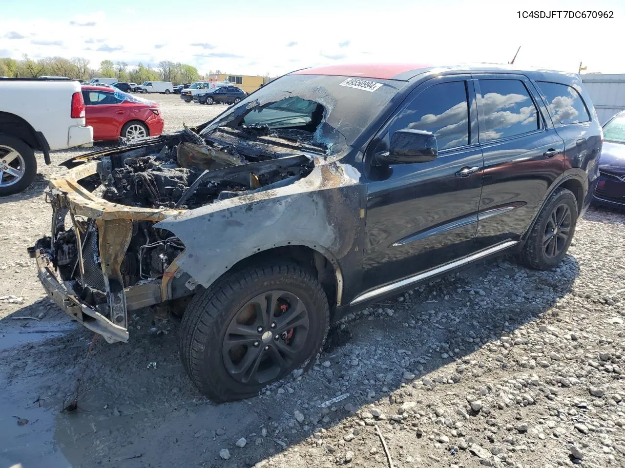 2013 Dodge Durango Ssv VIN: 1C4SDJFT7DC670962 Lot: 49550994