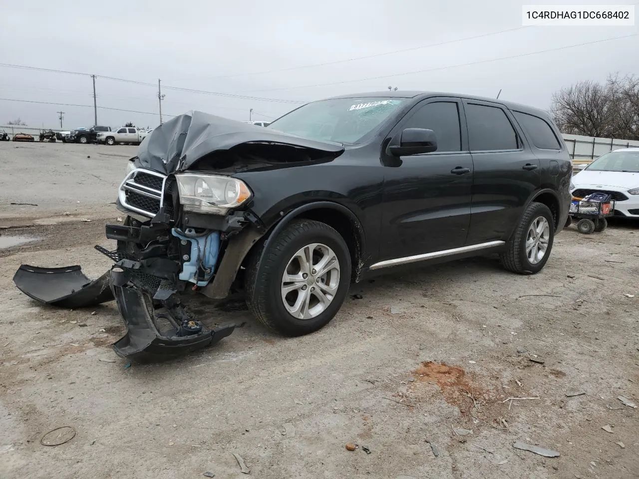 2013 Dodge Durango Sxt VIN: 1C4RDHAG1DC668402 Lot: 51827084