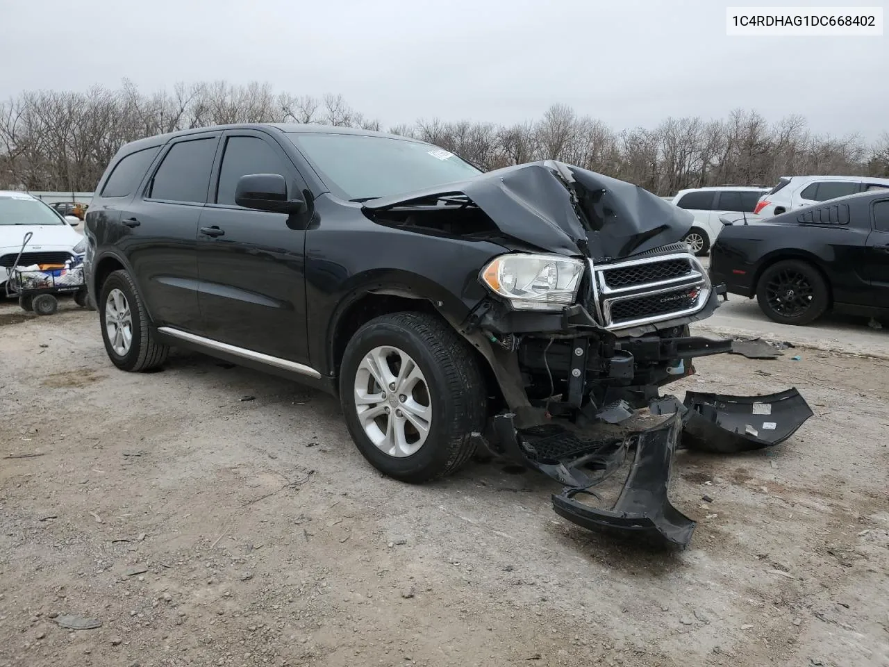 2013 Dodge Durango Sxt VIN: 1C4RDHAG1DC668402 Lot: 51827084