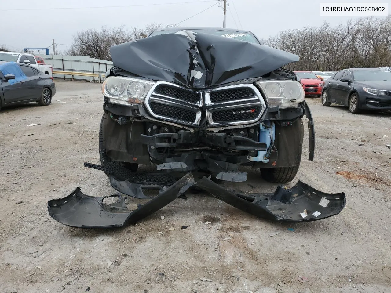 2013 Dodge Durango Sxt VIN: 1C4RDHAG1DC668402 Lot: 51827084