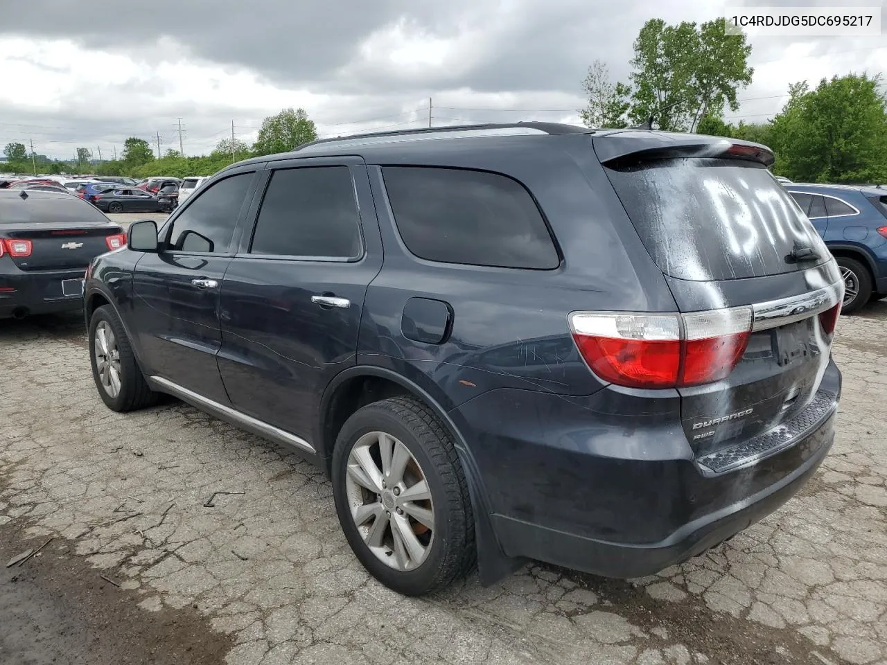 2013 Dodge Durango Crew VIN: 1C4RDJDG5DC695217 Lot: 52828824