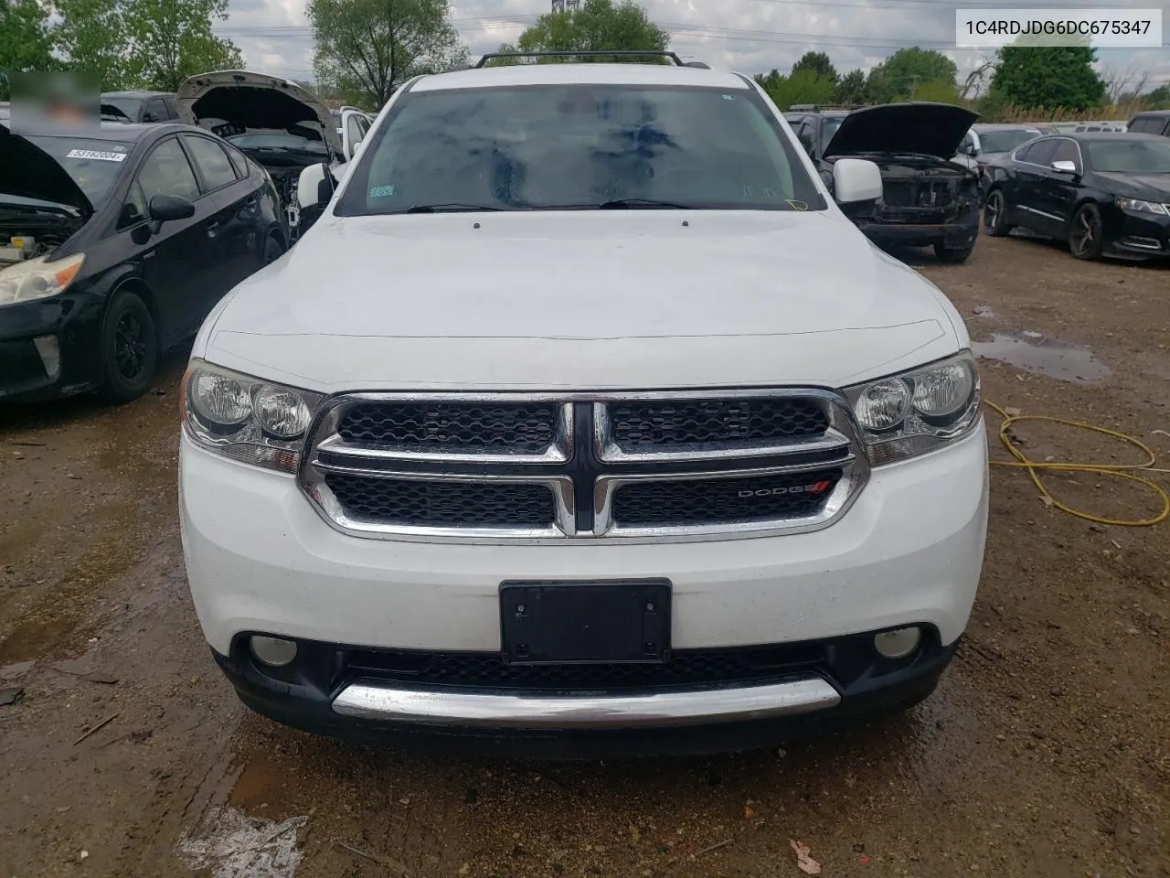 2013 Dodge Durango Crew VIN: 1C4RDJDG6DC675347 Lot: 53960264