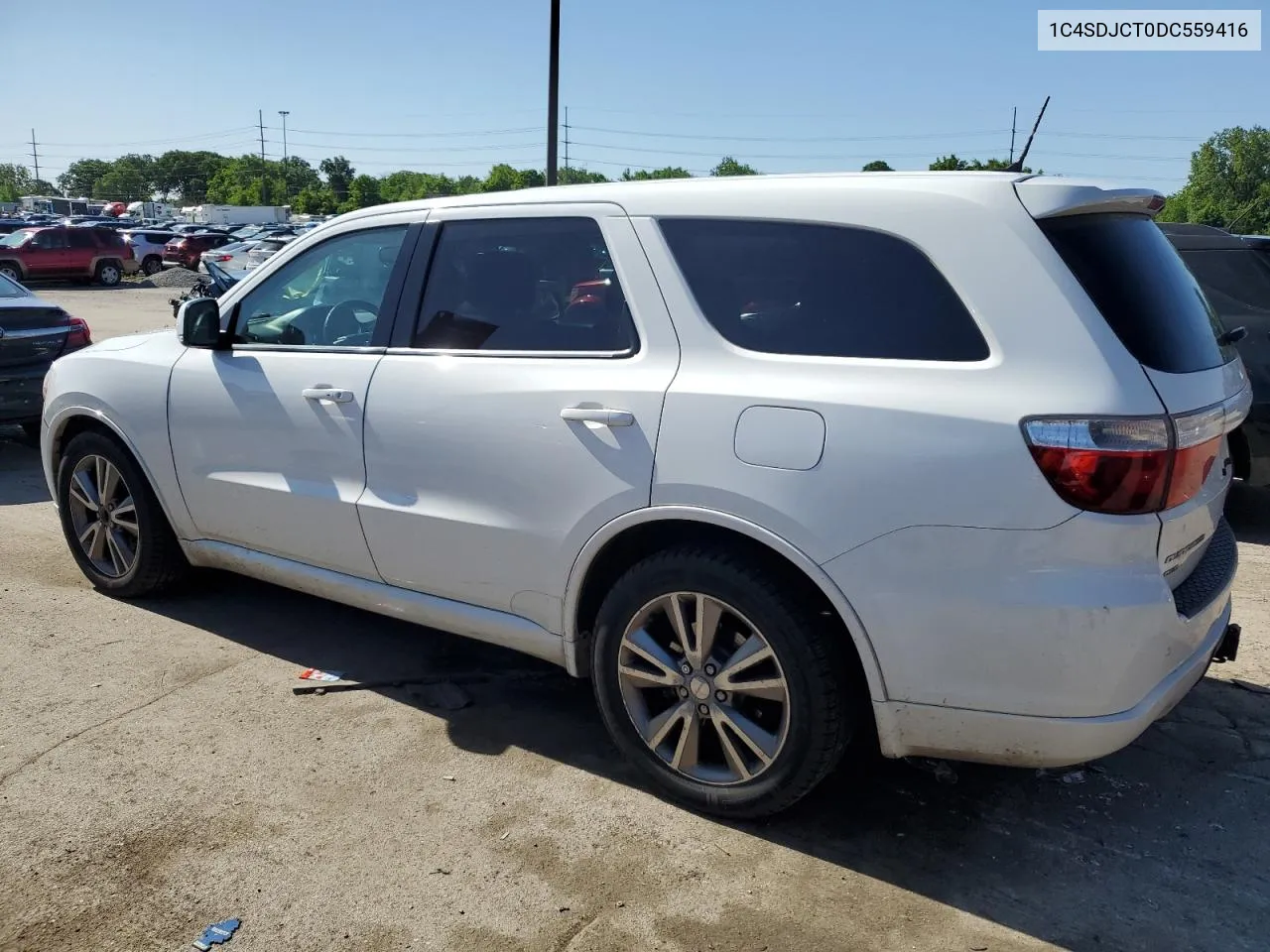 2013 Dodge Durango R/T VIN: 1C4SDJCT0DC559416 Lot: 57289984