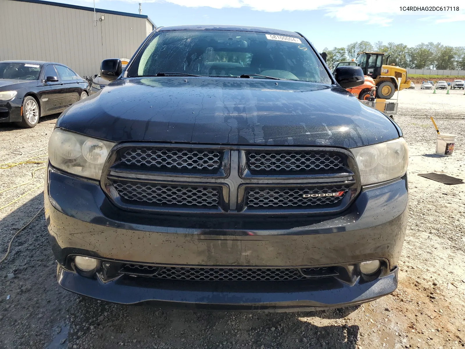 2013 Dodge Durango Sxt VIN: 1C4RDHAG2DC617118 Lot: 58100004