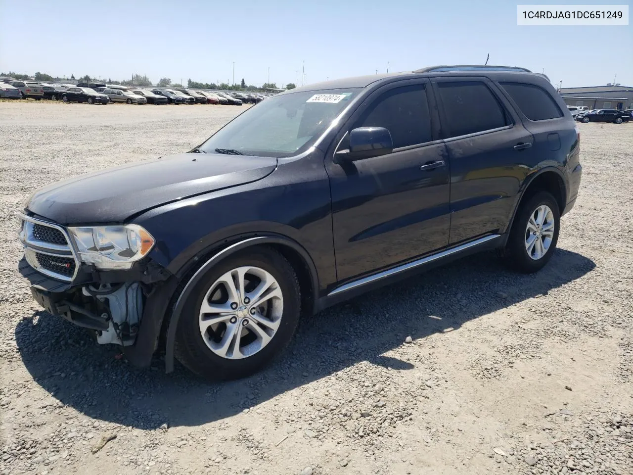 1C4RDJAG1DC651249 2013 Dodge Durango Sxt