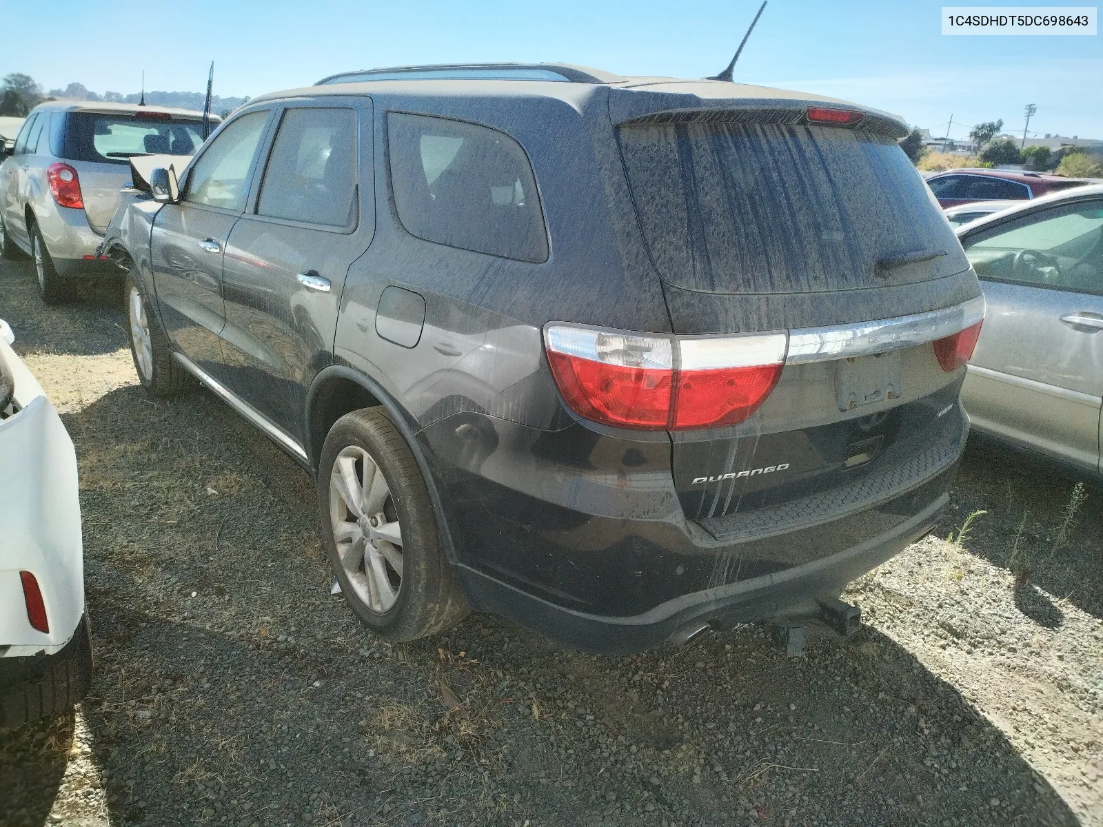 2013 Dodge Durango Crew VIN: 1C4SDHDT5DC698643 Lot: 60062784