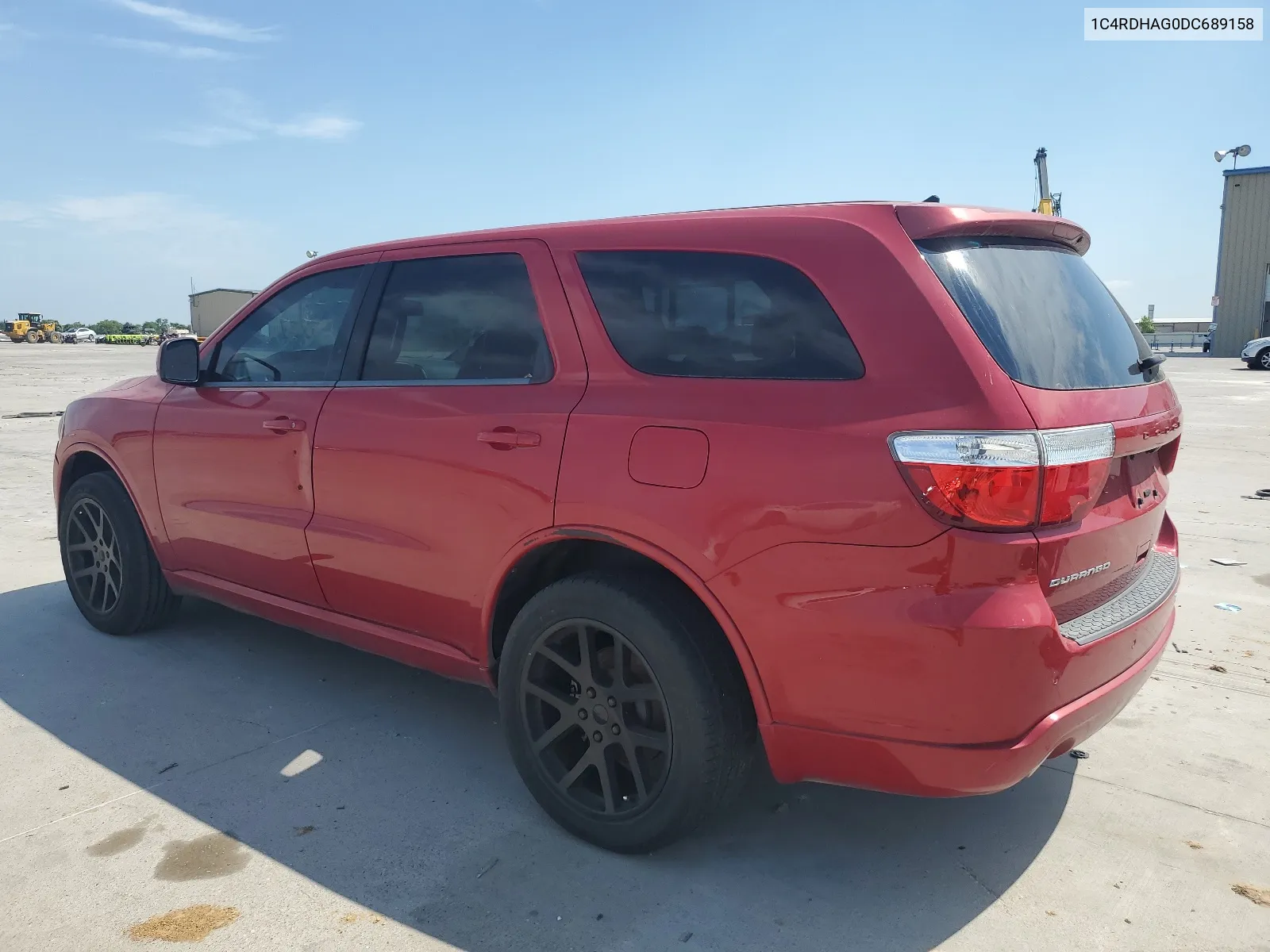 2013 Dodge Durango Sxt VIN: 1C4RDHAG0DC689158 Lot: 60244054