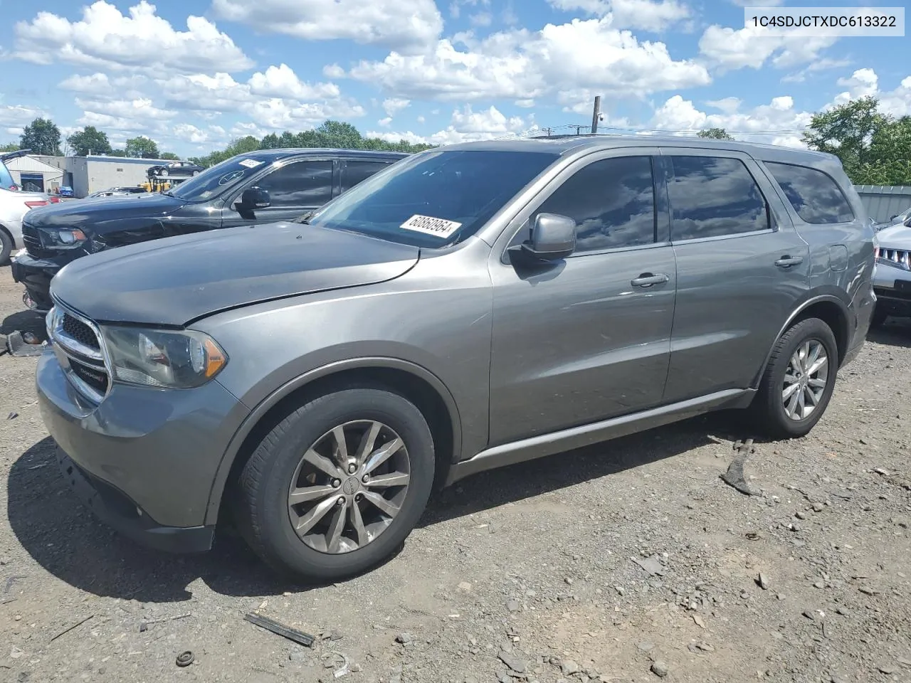 2013 Dodge Durango R/T VIN: 1C4SDJCTXDC613322 Lot: 60860964