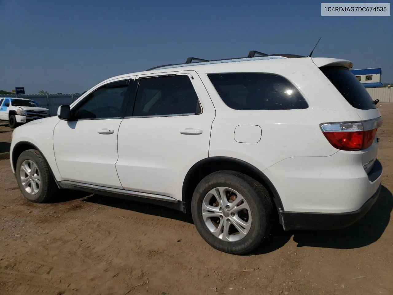 2013 Dodge Durango Sxt VIN: 1C4RDJAG7DC674535 Lot: 62642024