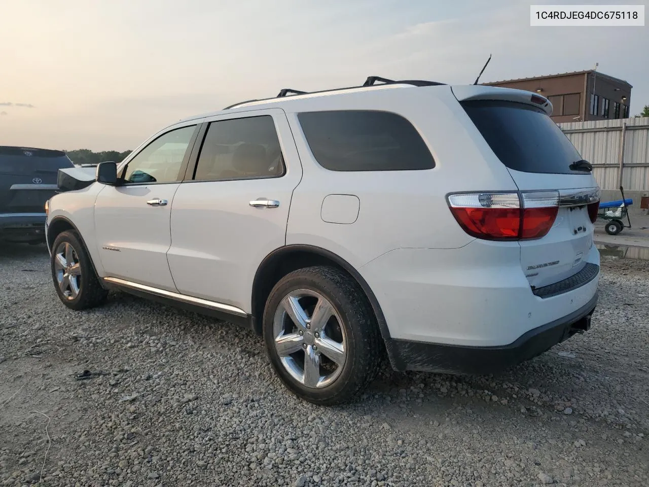 1C4RDJEG4DC675118 2013 Dodge Durango Citadel