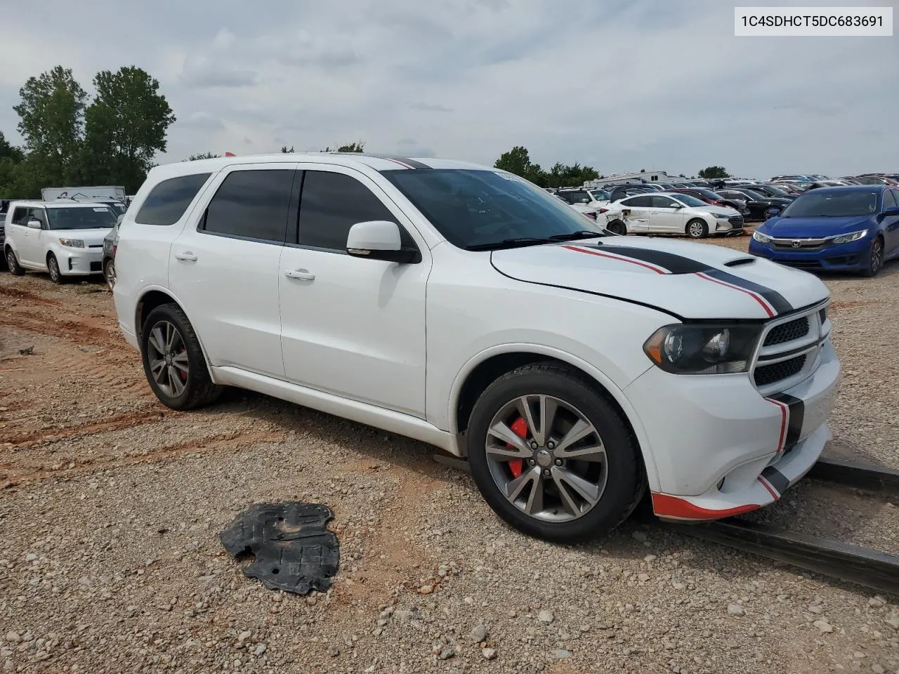 2013 Dodge Durango R/T VIN: 1C4SDHCT5DC683691 Lot: 63462884