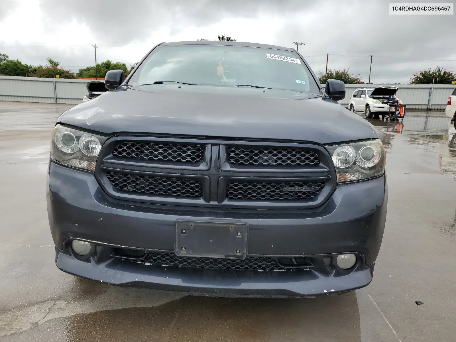 2013 Dodge Durango Sxt VIN: 1C4RDHAG4DC696467 Lot: 64432254