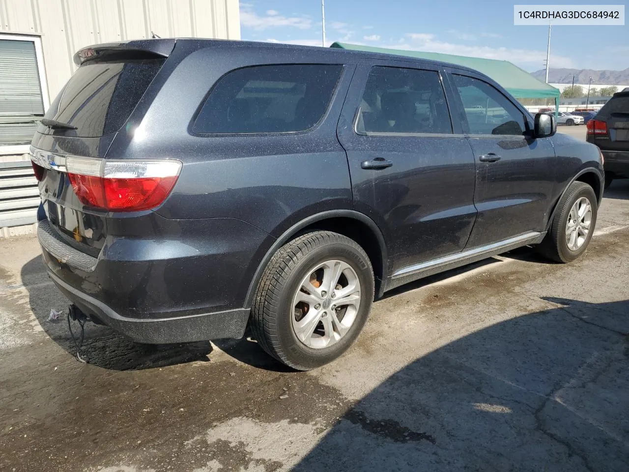 2013 Dodge Durango Sxt VIN: 1C4RDHAG3DC684942 Lot: 64491454