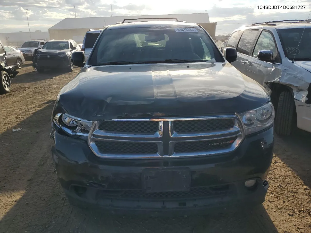 2013 Dodge Durango Crew VIN: 1C4SDJDT4DC681727 Lot: 64675264