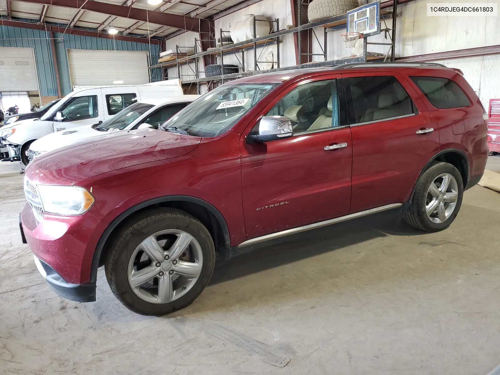 2013 Dodge Durango Citadel VIN: 1C4RDJEG4DC661803 Lot: 65941364