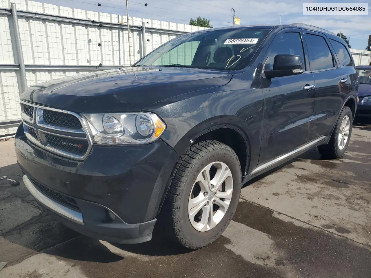 2013 Dodge Durango Crew VIN: 1C4RDHDG1DC664085 Lot: 66099464