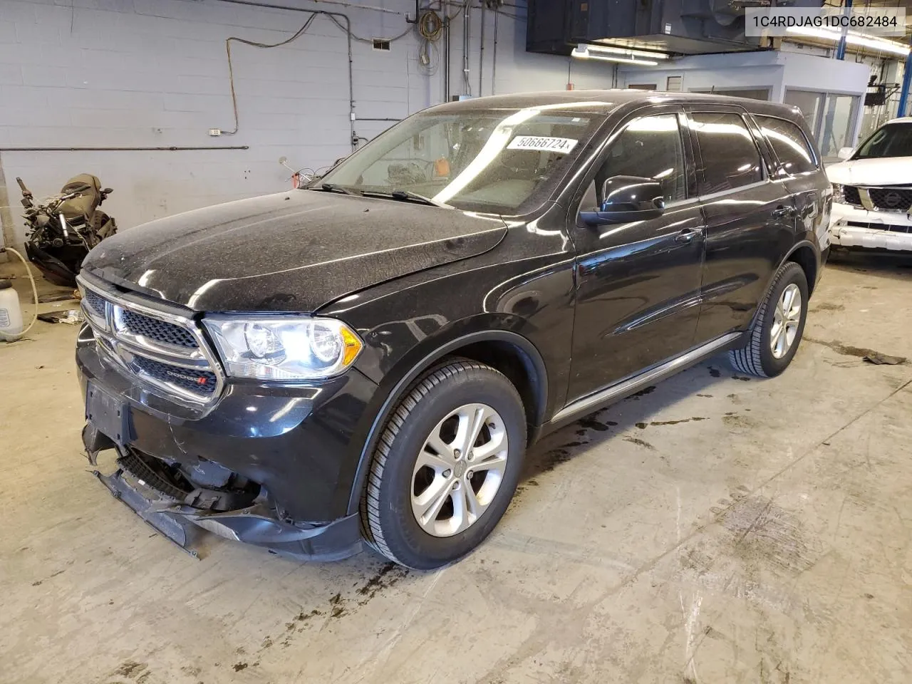 2013 Dodge Durango Sxt VIN: 1C4RDJAG1DC682484 Lot: 66330254