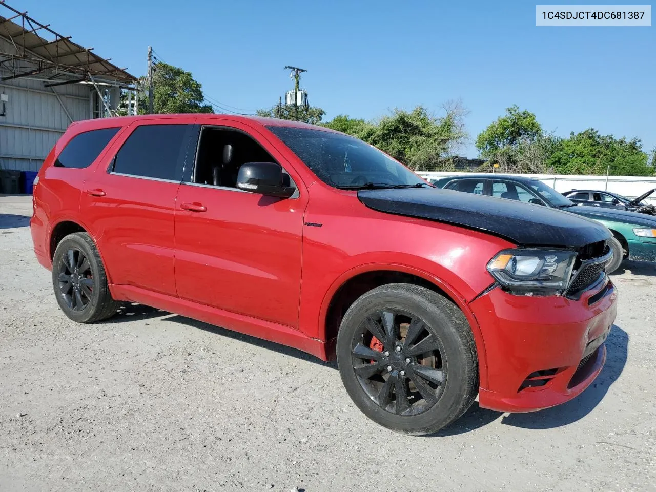 2013 Dodge Durango R/T VIN: 1C4SDJCT4DC681387 Lot: 66703714