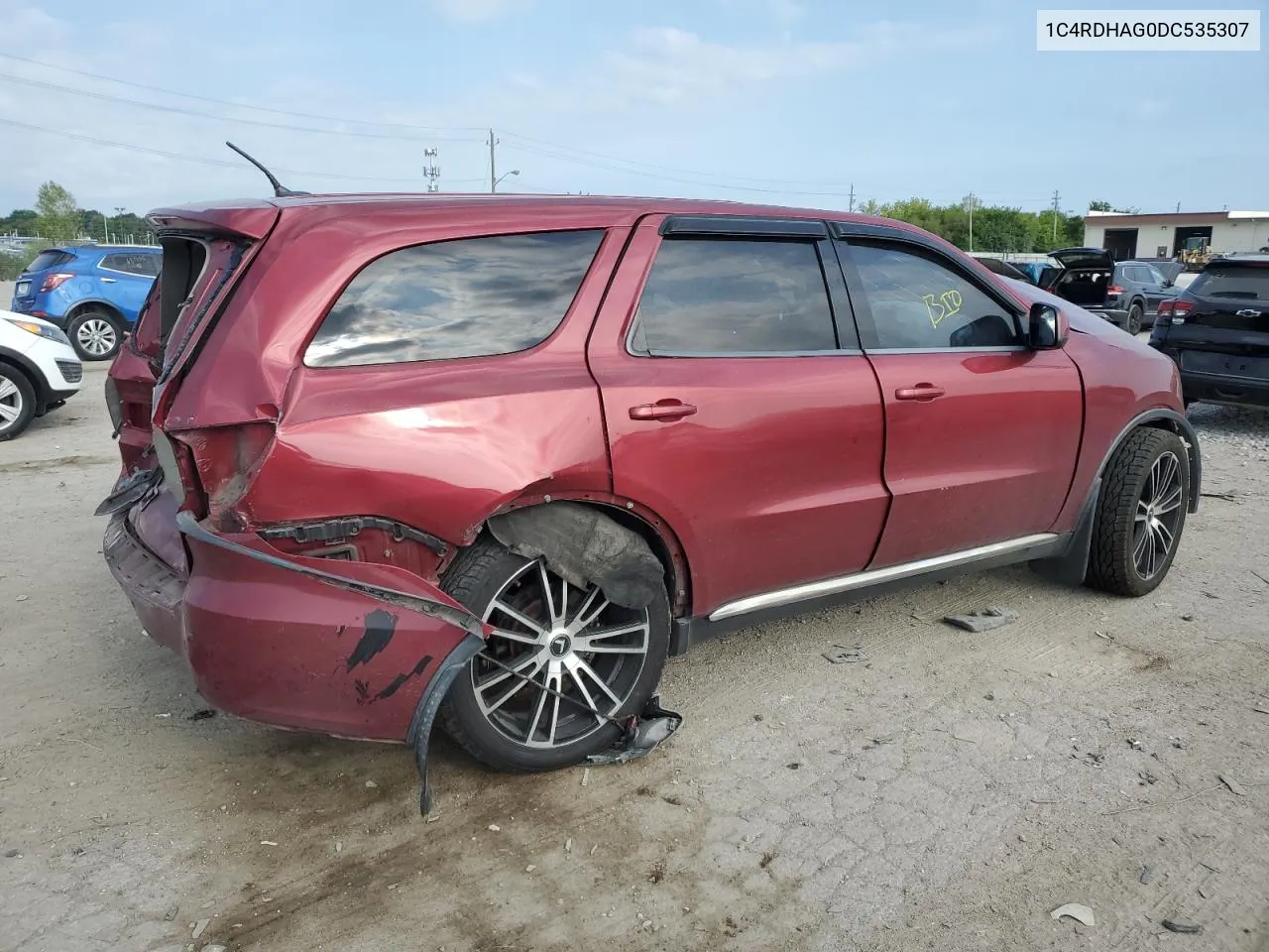 2013 Dodge Durango Sxt VIN: 1C4RDHAG0DC535307 Lot: 66886034