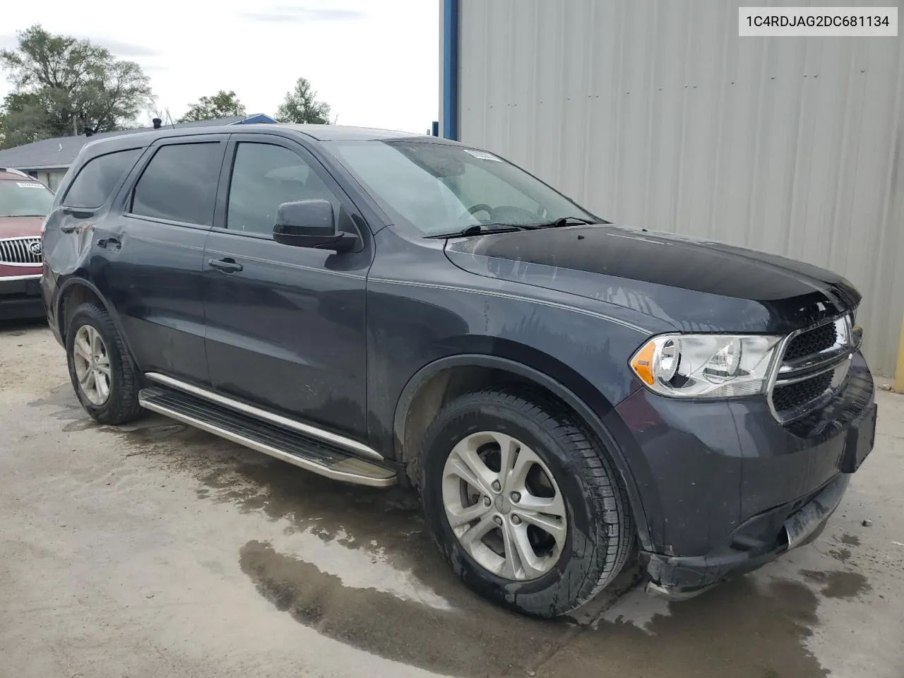 2013 Dodge Durango Sxt VIN: 1C4RDJAG2DC681134 Lot: 67005214