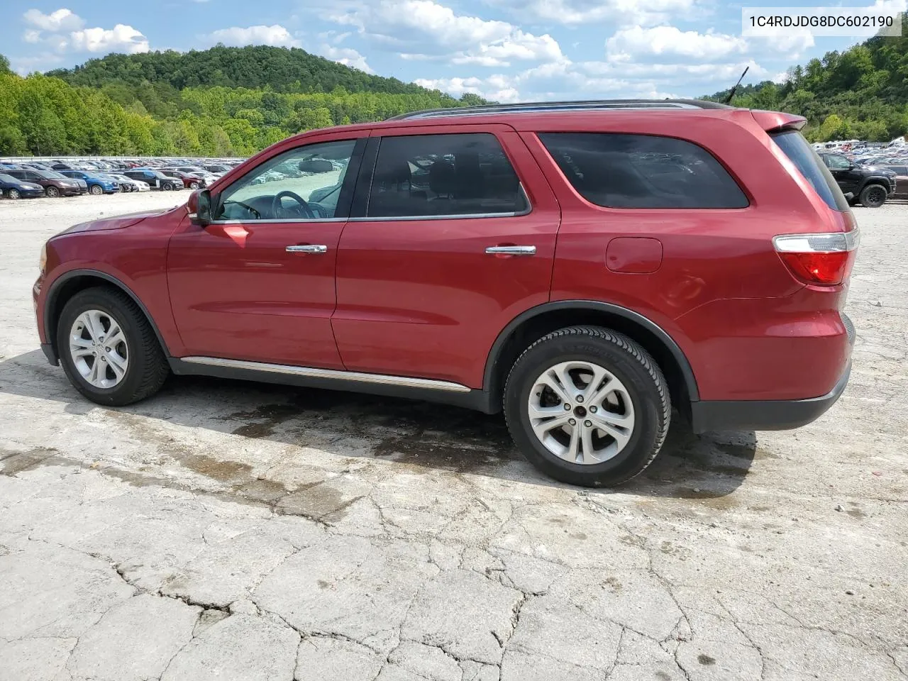 2013 Dodge Durango Crew VIN: 1C4RDJDG8DC602190 Lot: 67300404