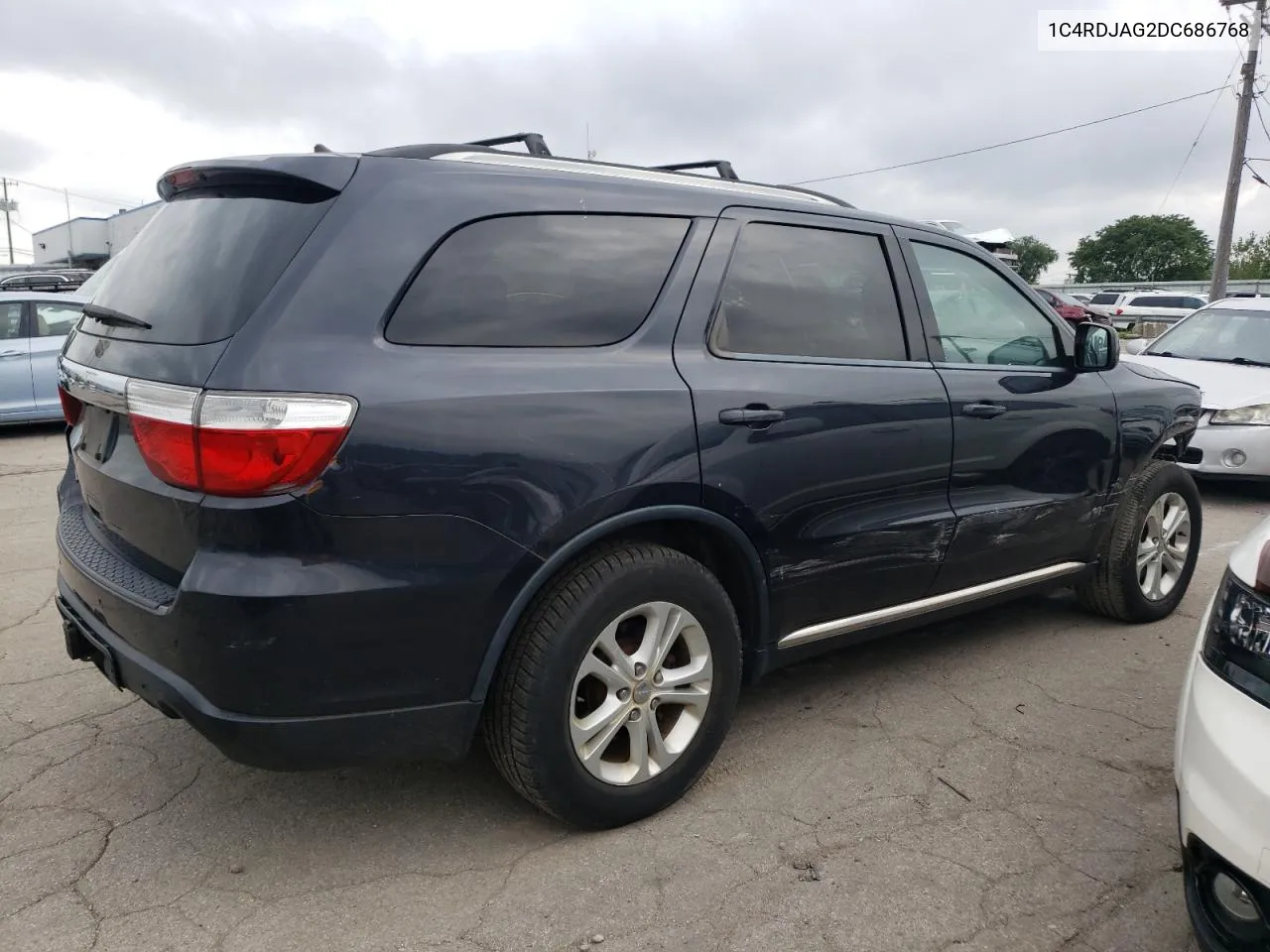 2013 Dodge Durango Sxt VIN: 1C4RDJAG2DC686768 Lot: 67400524