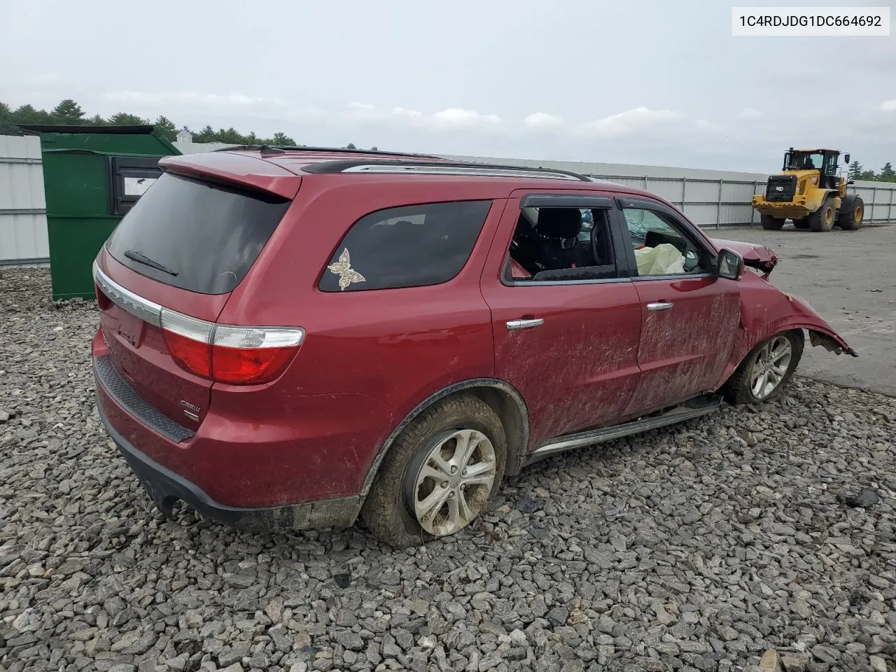 1C4RDJDG1DC664692 2013 Dodge Durango Crew