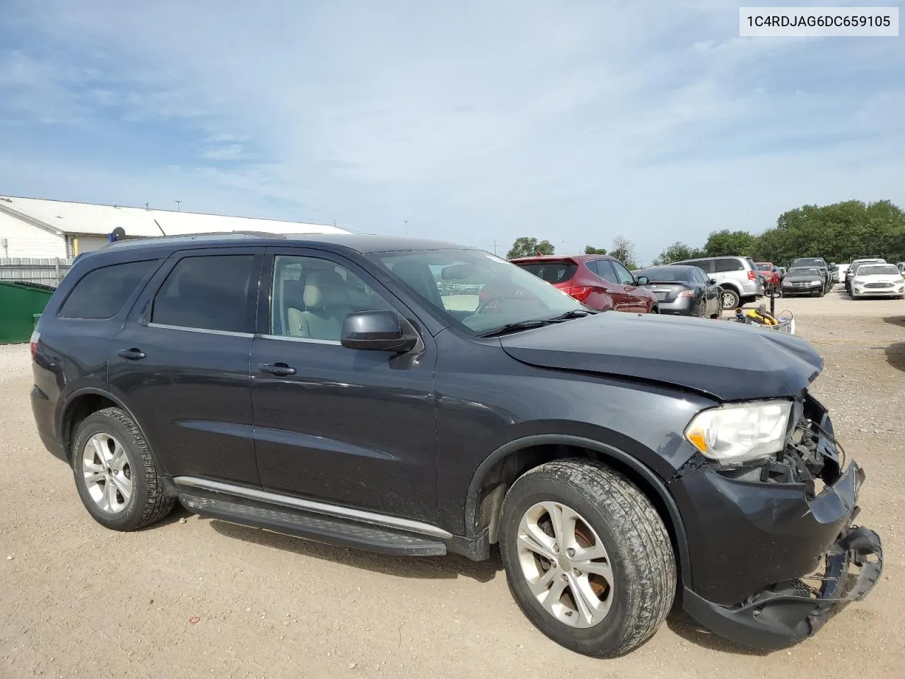 2013 Dodge Durango Sxt VIN: 1C4RDJAG6DC659105 Lot: 67646604