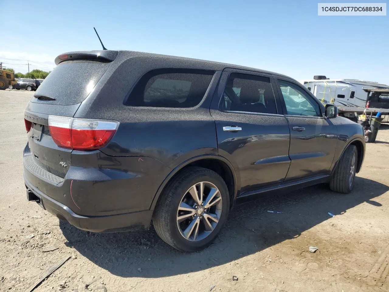 2013 Dodge Durango R/T VIN: 1C4SDJCT7DC688334 Lot: 67702024