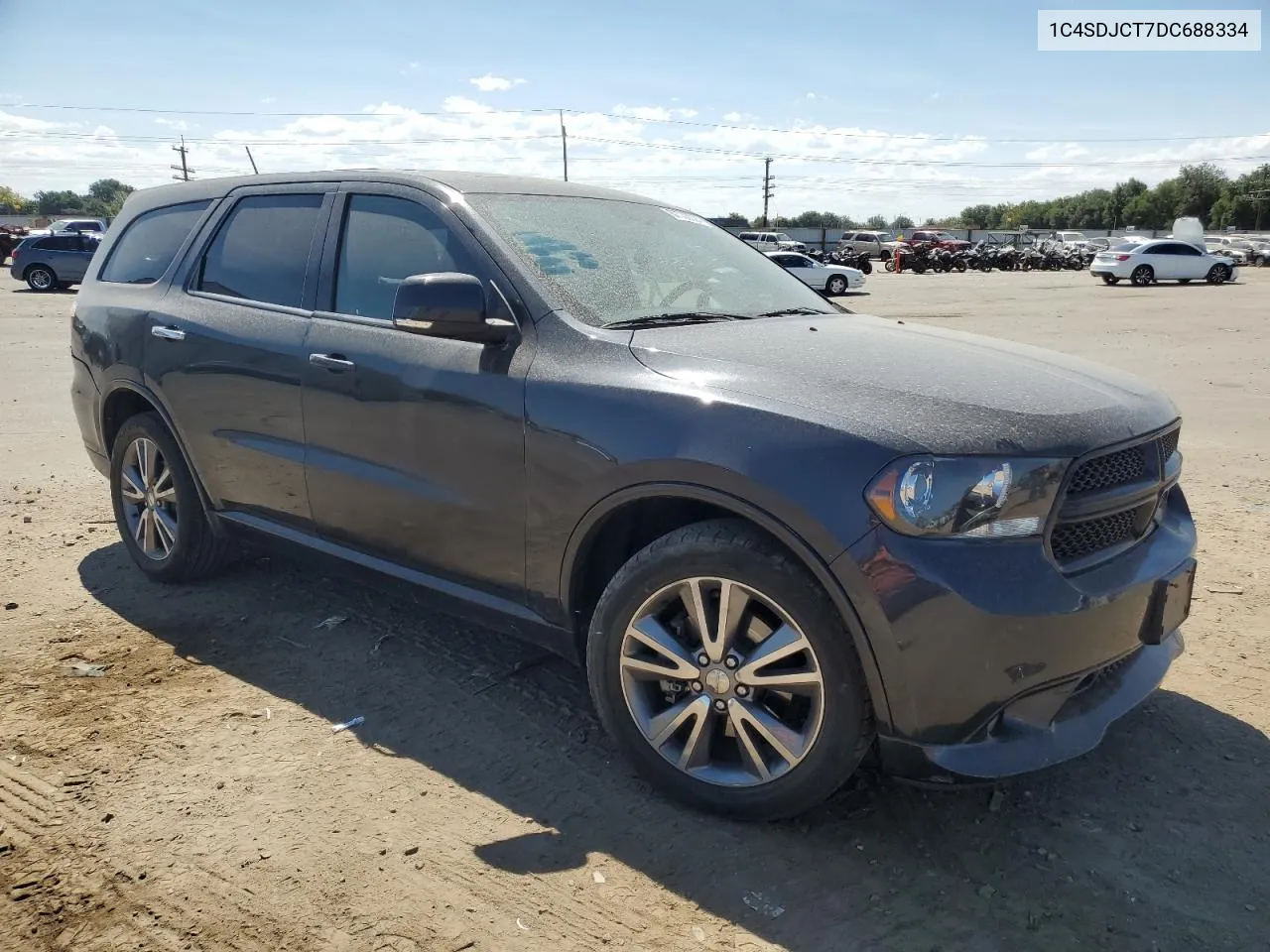 2013 Dodge Durango R/T VIN: 1C4SDJCT7DC688334 Lot: 67702024