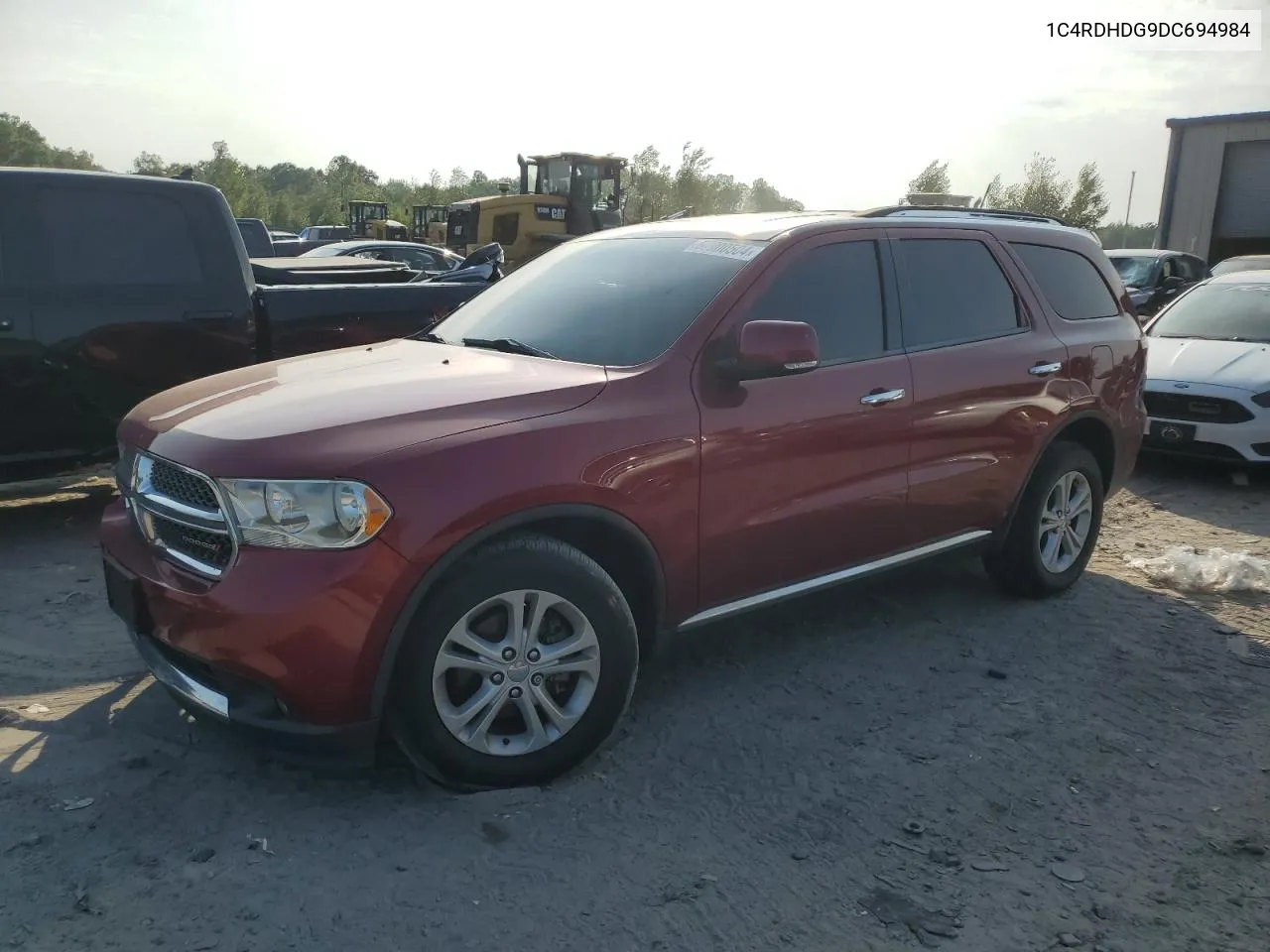 2013 Dodge Durango Crew VIN: 1C4RDHDG9DC694984 Lot: 67900504