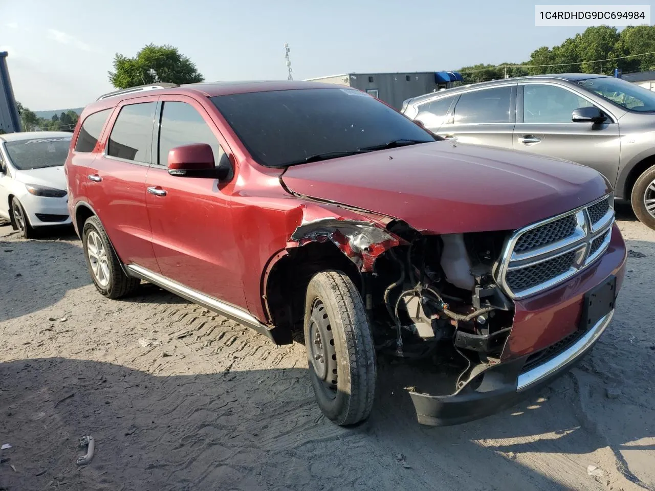 2013 Dodge Durango Crew VIN: 1C4RDHDG9DC694984 Lot: 67900504