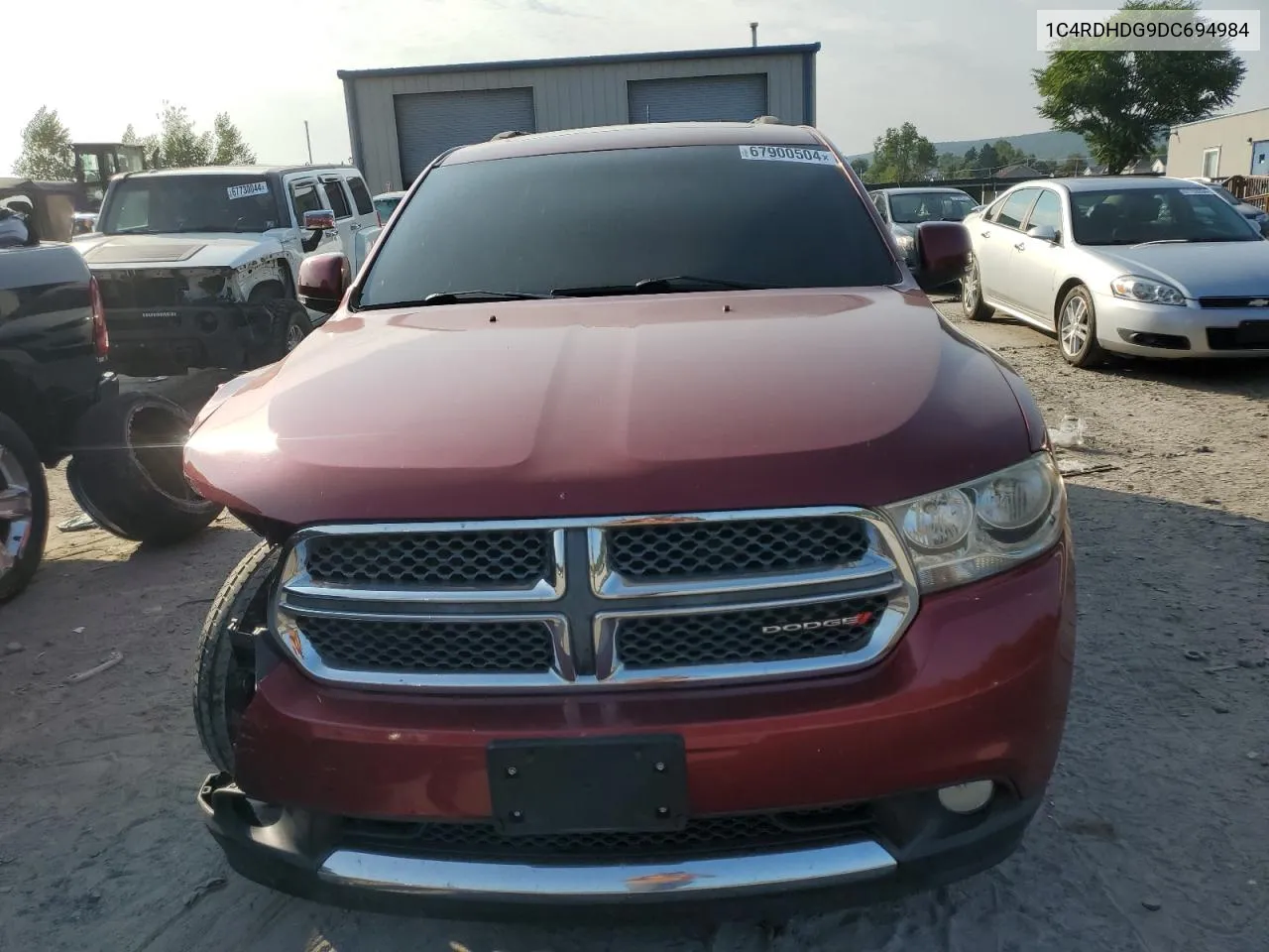 2013 Dodge Durango Crew VIN: 1C4RDHDG9DC694984 Lot: 67900504