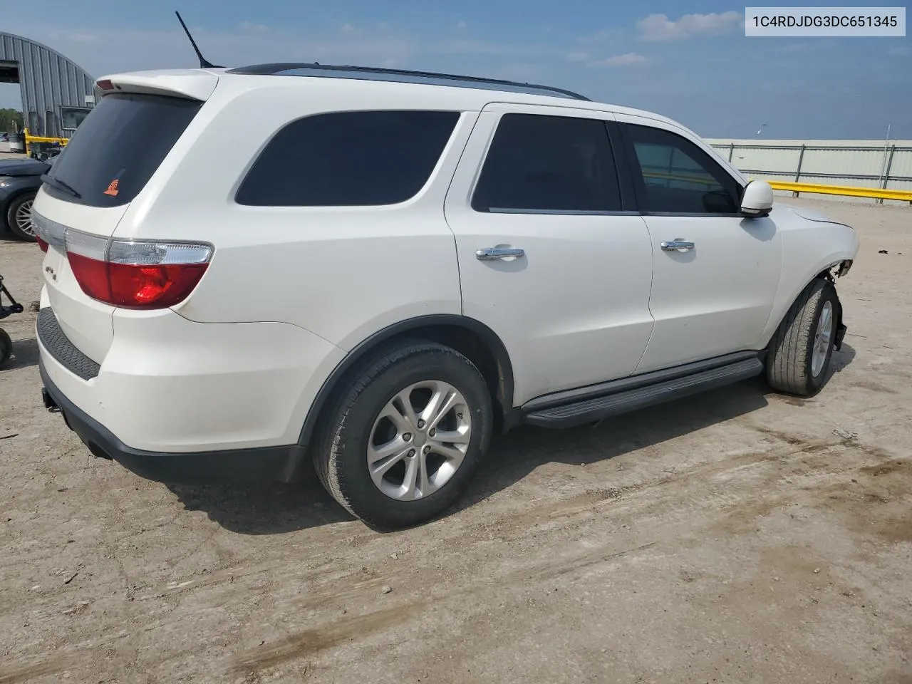 2013 Dodge Durango Crew VIN: 1C4RDJDG3DC651345 Lot: 68320604