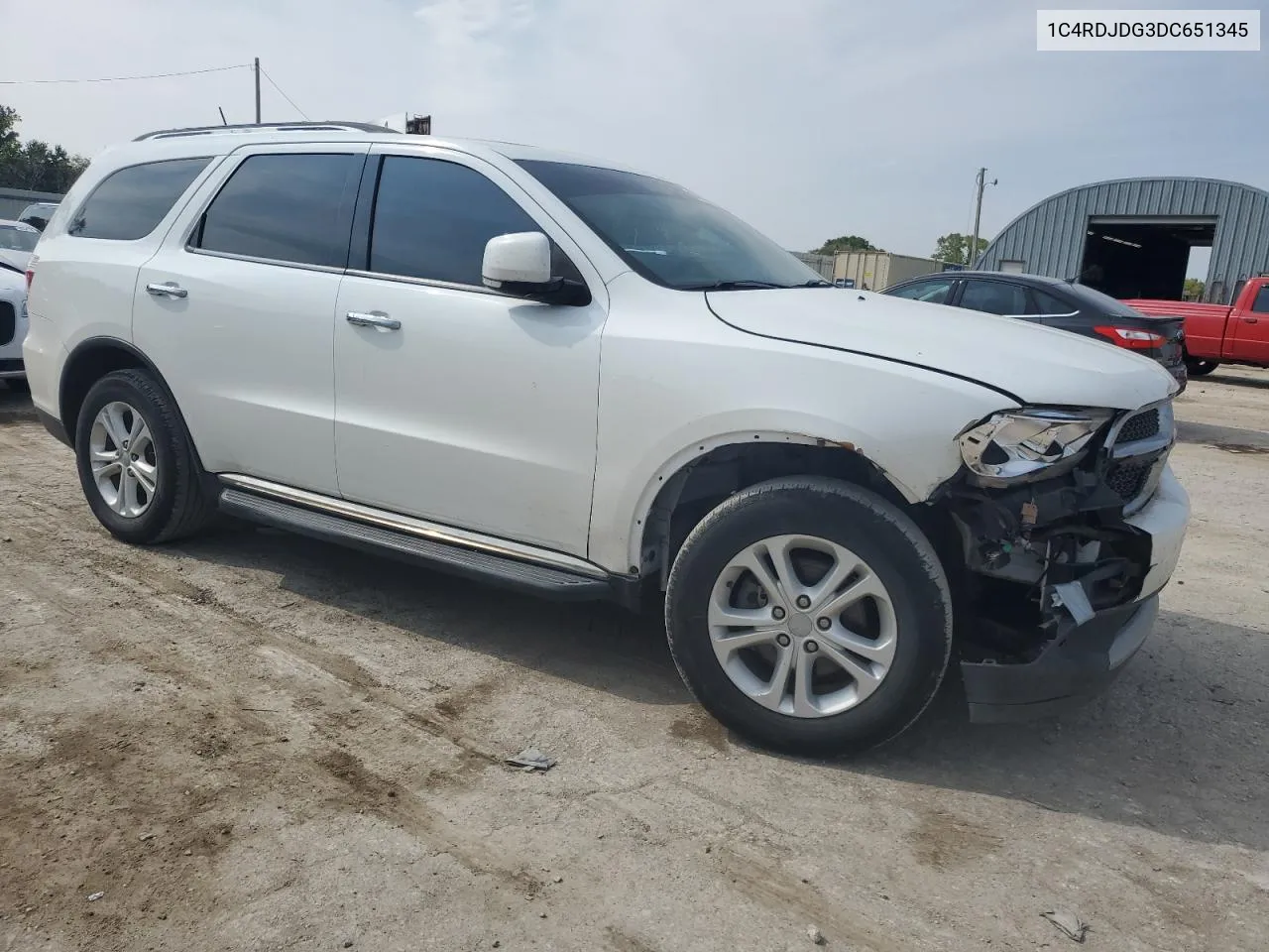 2013 Dodge Durango Crew VIN: 1C4RDJDG3DC651345 Lot: 68320604