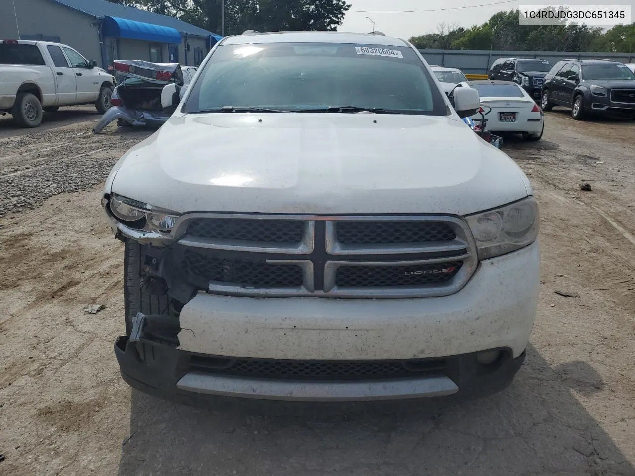 2013 Dodge Durango Crew VIN: 1C4RDJDG3DC651345 Lot: 68320604