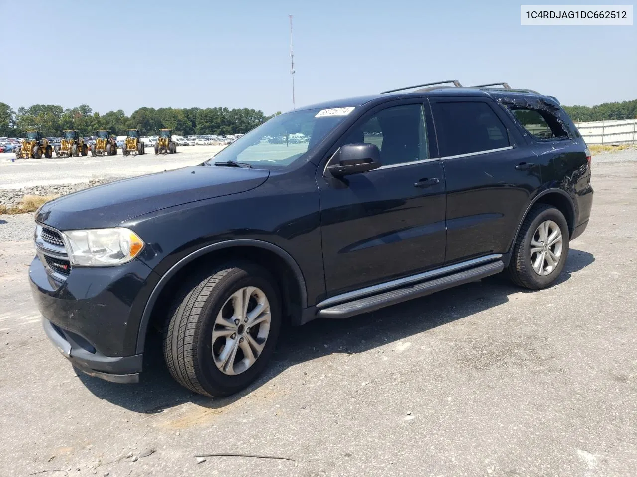 2013 Dodge Durango Sxt VIN: 1C4RDJAG1DC662512 Lot: 68725774