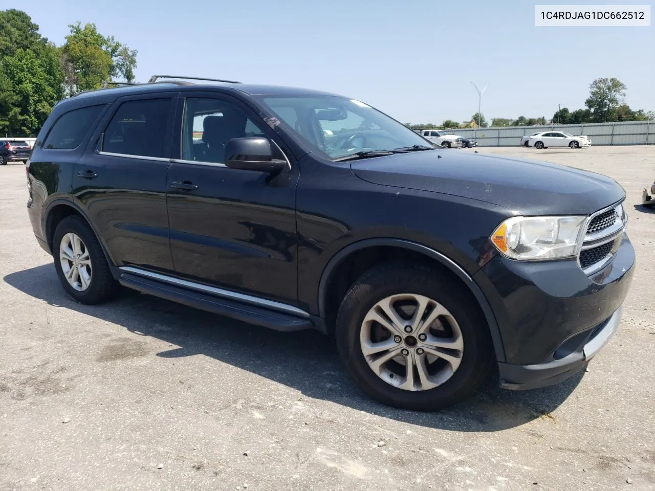 2013 Dodge Durango Sxt VIN: 1C4RDJAG1DC662512 Lot: 68725774