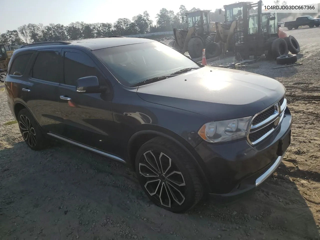 2013 Dodge Durango Crew VIN: 1C4RDJDG3DC667366 Lot: 69013514