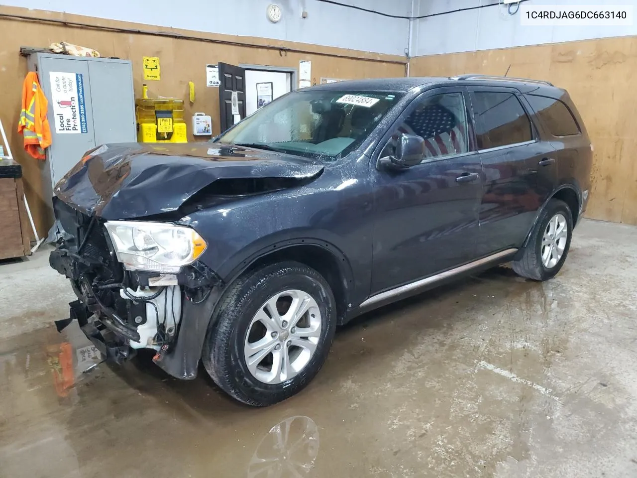 1C4RDJAG6DC663140 2013 Dodge Durango Sxt