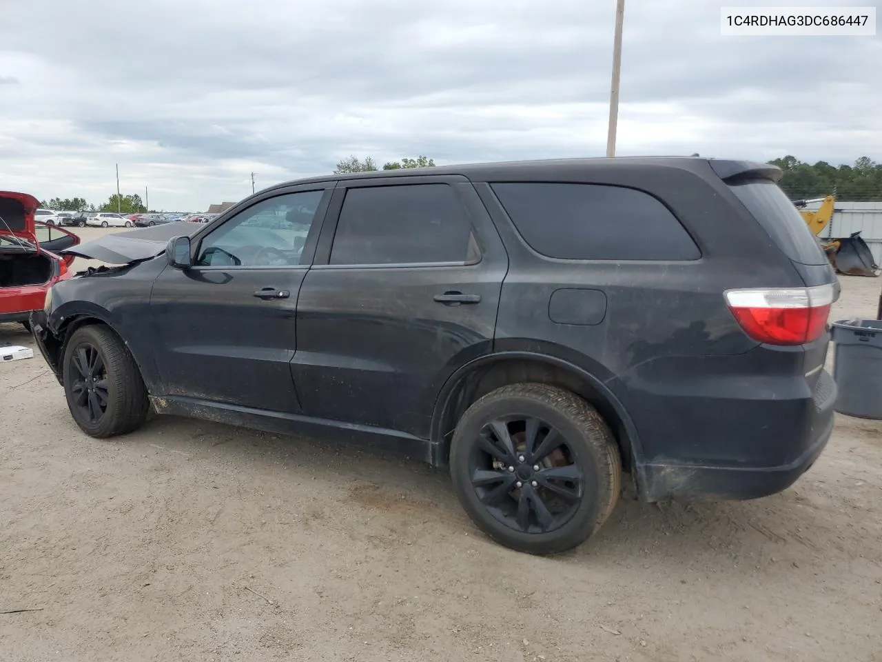 2013 Dodge Durango Sxt VIN: 1C4RDHAG3DC686447 Lot: 69399314