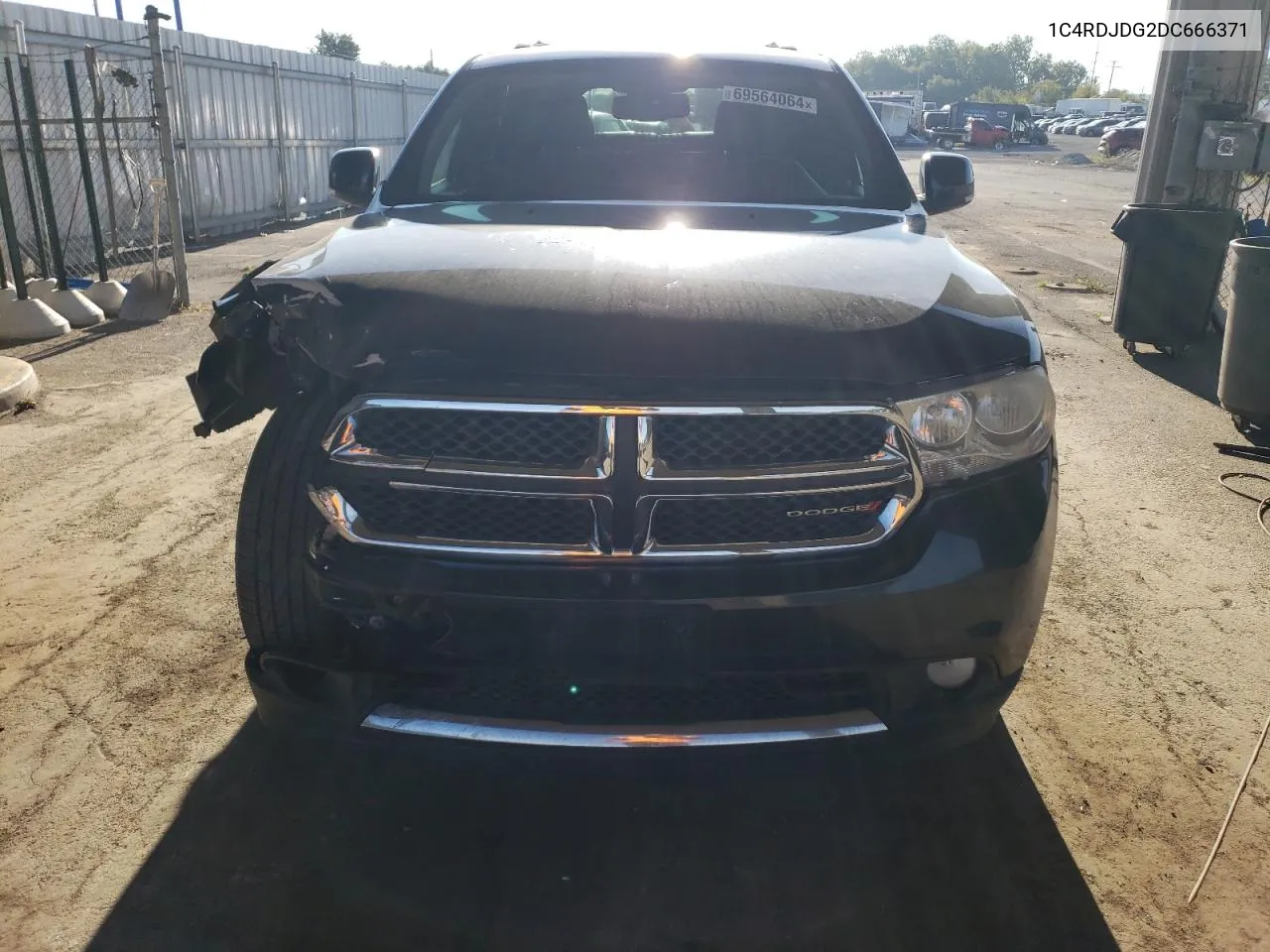 2013 Dodge Durango Crew VIN: 1C4RDJDG2DC666371 Lot: 69564064