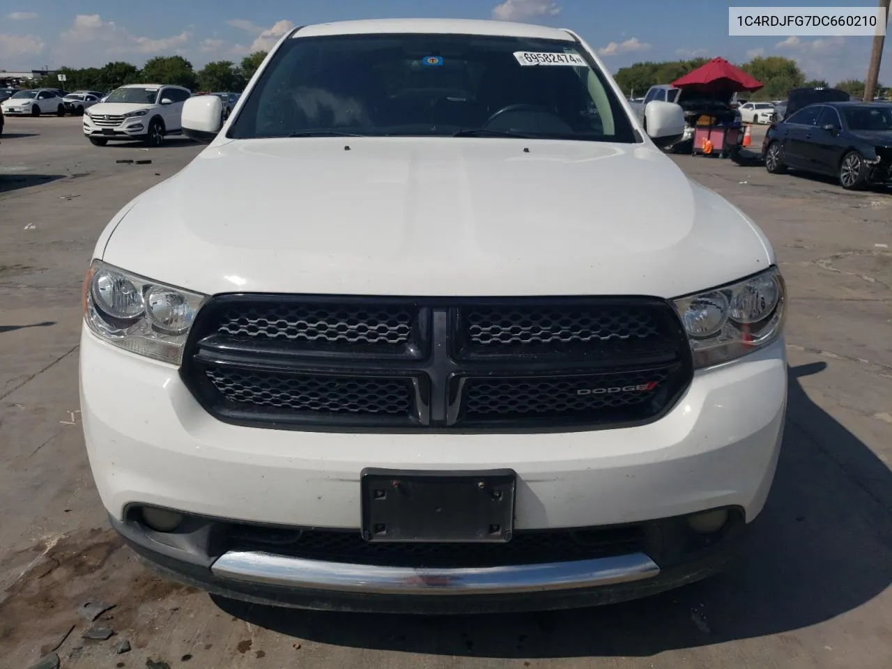 2013 Dodge Durango Ssv VIN: 1C4RDJFG7DC660210 Lot: 69582474