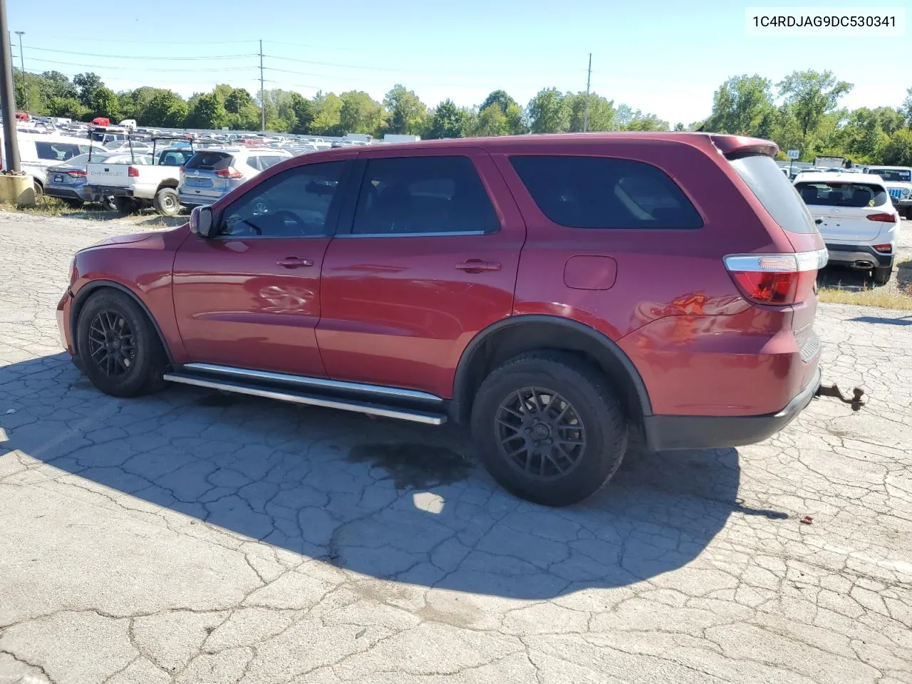 2013 Dodge Durango Sxt VIN: 1C4RDJAG9DC530341 Lot: 69664674