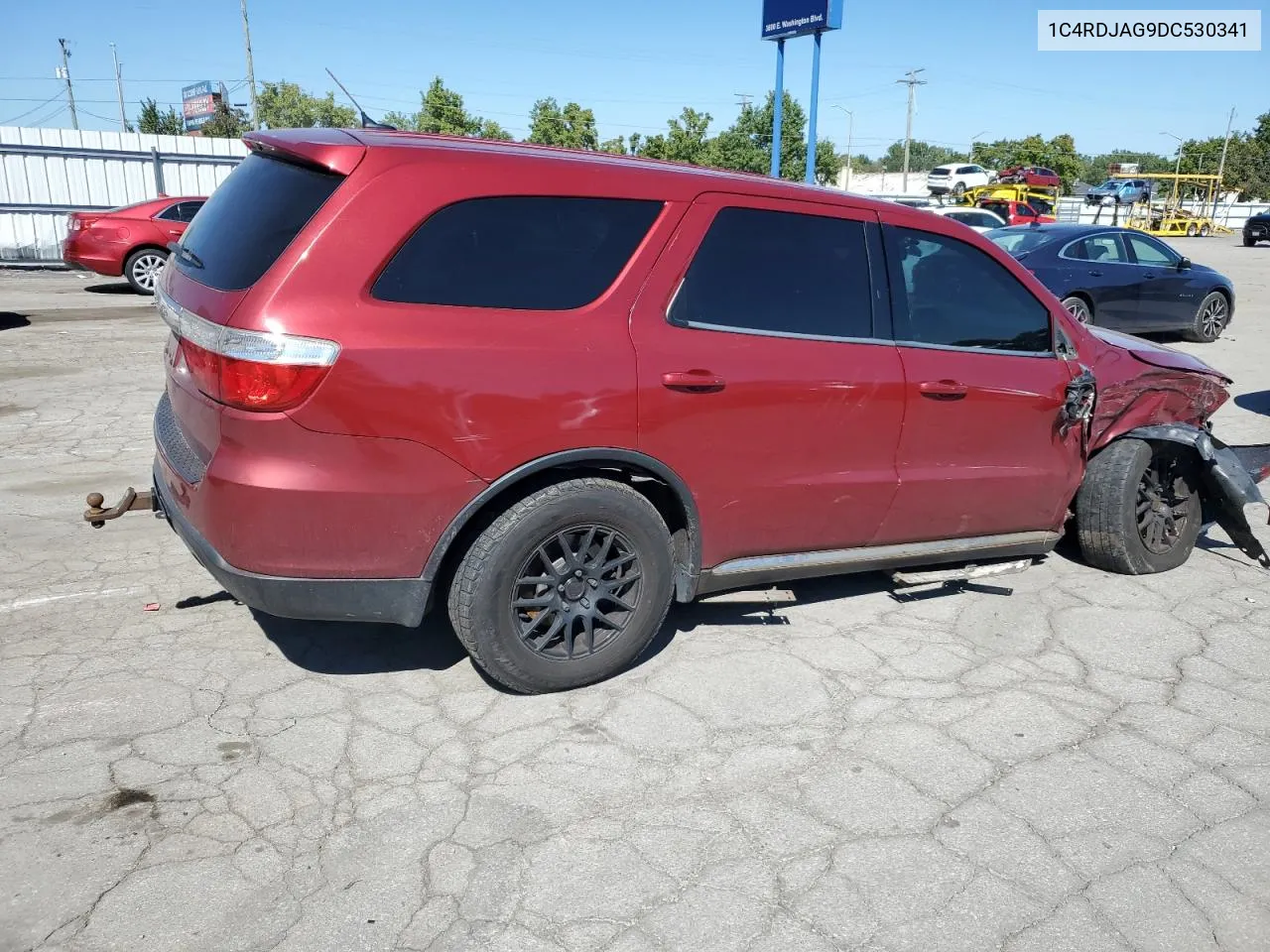 2013 Dodge Durango Sxt VIN: 1C4RDJAG9DC530341 Lot: 69664674