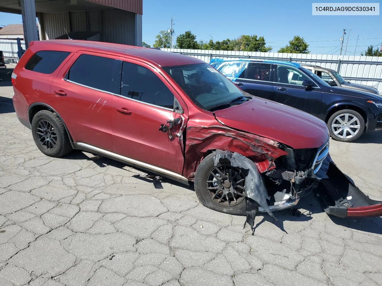 2013 Dodge Durango Sxt VIN: 1C4RDJAG9DC530341 Lot: 69664674