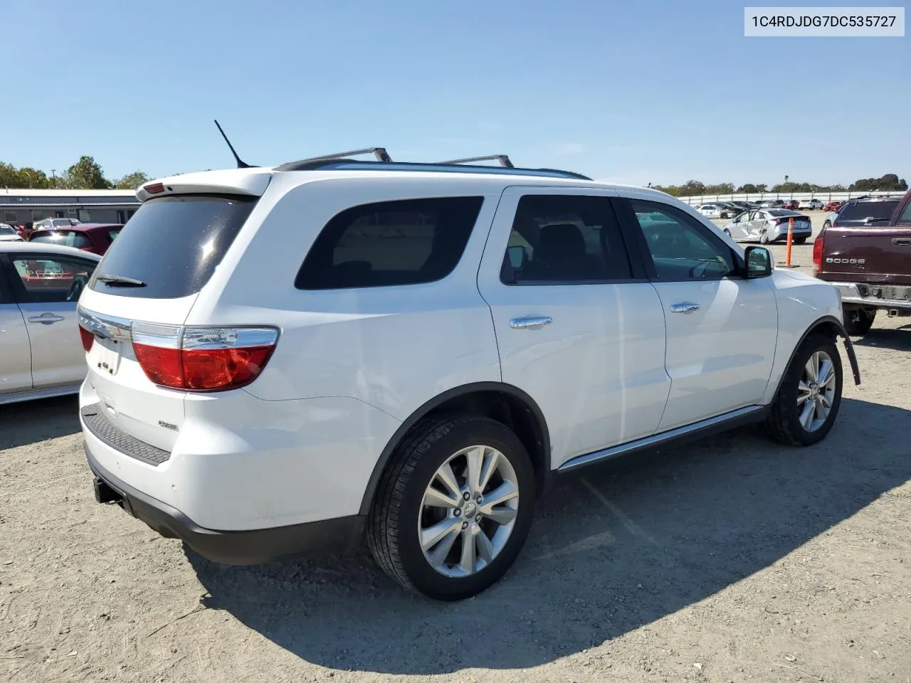 2013 Dodge Durango Crew VIN: 1C4RDJDG7DC535727 Lot: 69893134