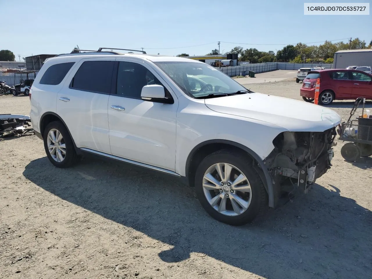 2013 Dodge Durango Crew VIN: 1C4RDJDG7DC535727 Lot: 69893134