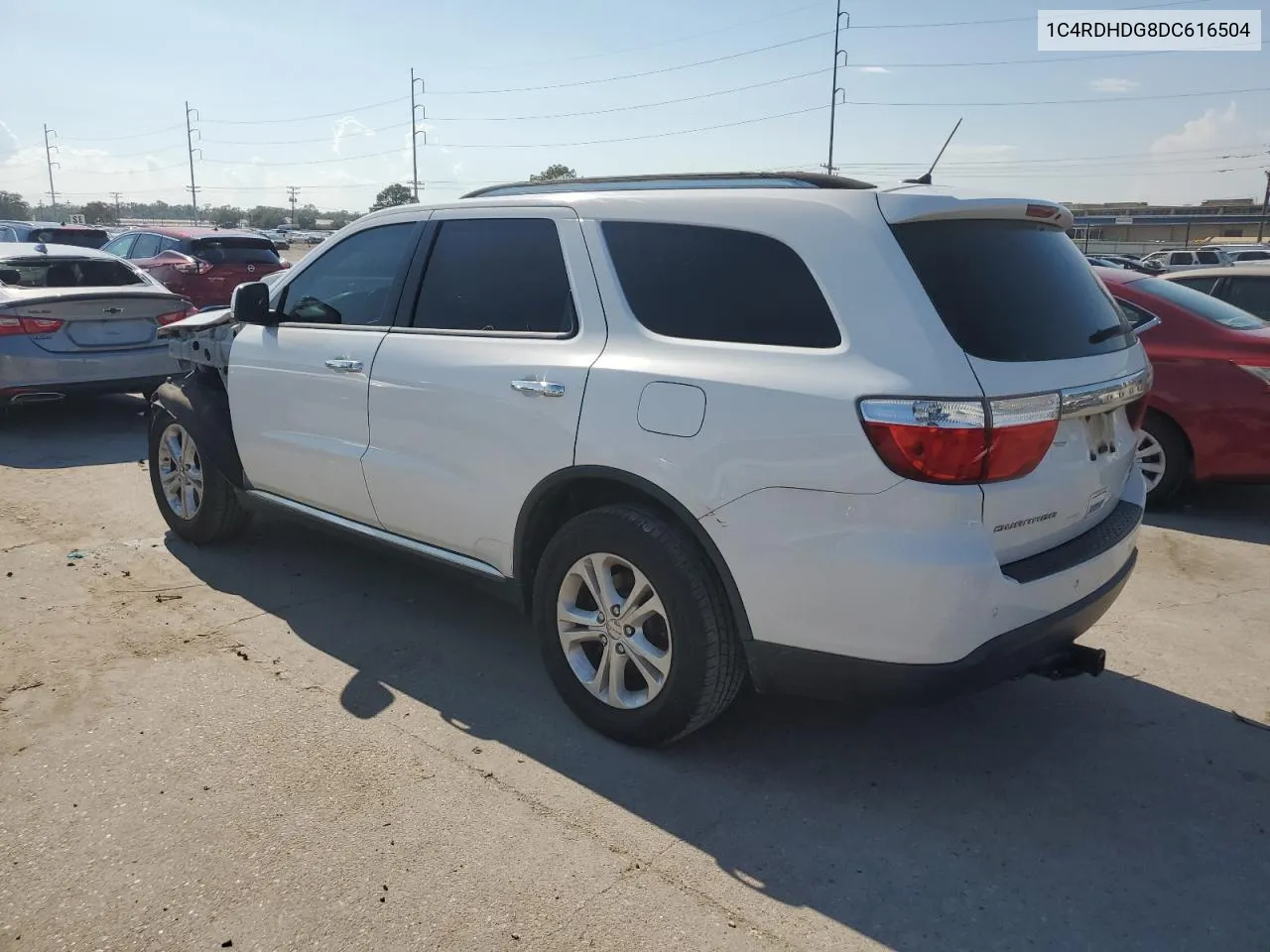 2013 Dodge Durango Crew VIN: 1C4RDHDG8DC616504 Lot: 69893904